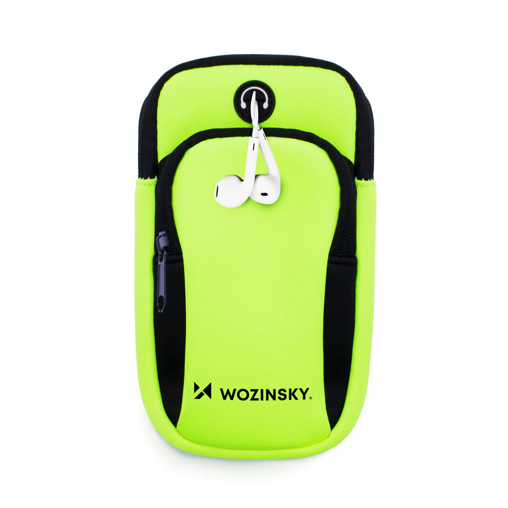 Wozinsky Running Phone Armband WABGR1, roheline hind ja info | Telefoni kaaned, ümbrised | kaup24.ee