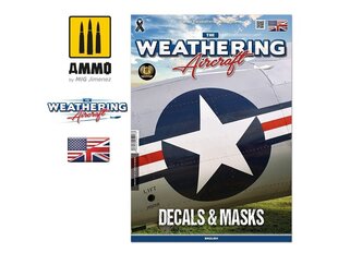 AMMO MIG - The Weathering Aircraft Issue 17. DECALS & MASKS (English), 5217 hind ja info | Liimitavad mudelid | kaup24.ee