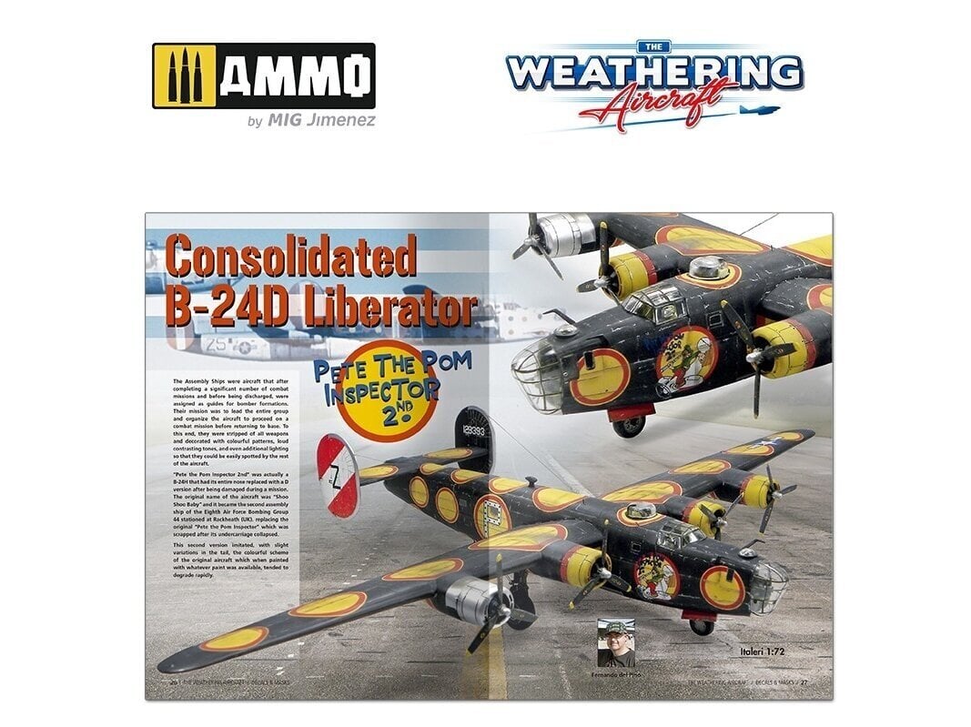 AMMO MIG - The Weathering Aircraft Issue 17. DECALS & MASKS (English), 5217 hind ja info | Liimitavad mudelid | kaup24.ee