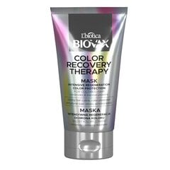 Интенсивная восстанавливающая маска для волос с защитой цвета Biovax Color Recovery Therapy Mask Intensive Regeneration Color Protection, 150 мл цена и информация | Маски, масла, сыворотки | kaup24.ee