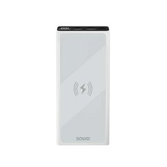 Savio BA-06 10000 mAh White цена и информация | Зарядные устройства Power bank | kaup24.ee