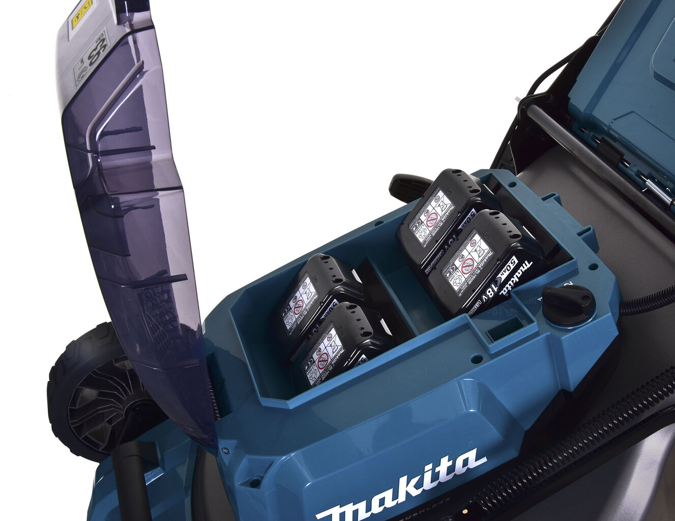 Makita DLM530PT4 2x18V juhtmeta muruniiduk hind ja info | Muruniidukid | kaup24.ee