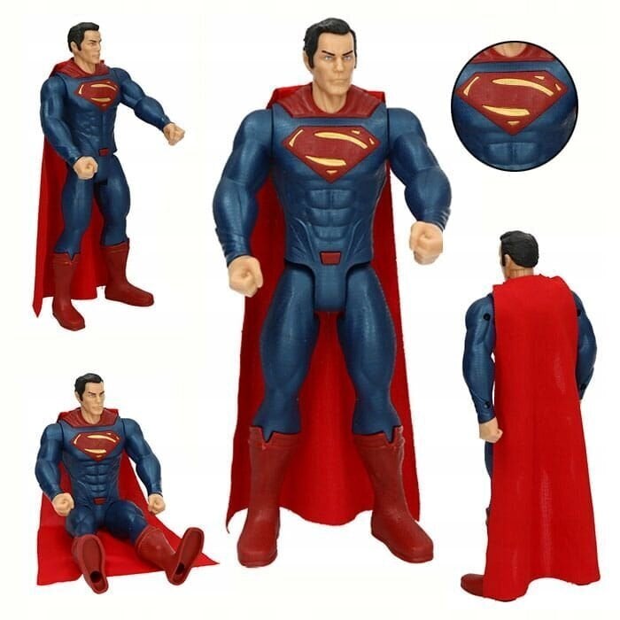 Figuur Avengers 4 Superman tüüpi kangelane helidega hind ja info | Poiste mänguasjad | kaup24.ee