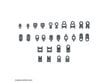 Bandai - 30MS Option Parts Set 5 (Heavy Armor), 62953 цена и информация | Klotsid ja konstruktorid | kaup24.ee