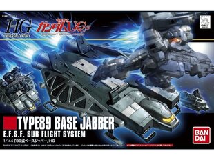 Сборная пластиковая модель Bandai - HGUC Type 89 Base Jabber, 1/144, 55754 цена и информация | Конструкторы и кубики | kaup24.ee