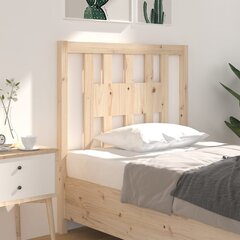 vidaXL voodipeats, 81 x 4 x 100 cm, männipuit hind ja info | Voodid | kaup24.ee