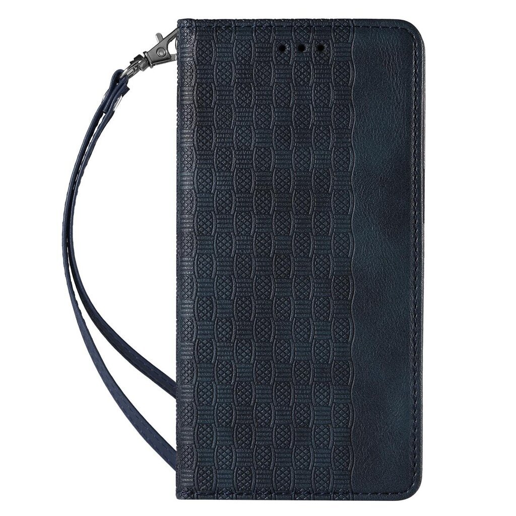 Telefoni kaaned Magnet Strap Case Case for Samsung Galaxy S22 + (S22 Plus) Pouch Wallet + Mini Lanyard Pendant Blue (Niebieski) hind ja info | Telefoni kaaned, ümbrised | kaup24.ee