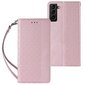 Telefoni kaaned Magnet Strap Case Case for Samsung Galaxy S22 + (S22 Plus) Pouch Wallet + Mini Lanyard Pendant (Pink) цена и информация | Telefoni kaaned, ümbrised | kaup24.ee