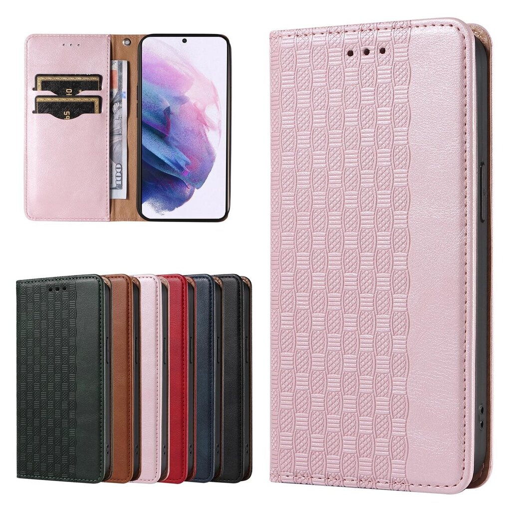 Telefoni kaaned Magnet Strap Case Case for Samsung Galaxy S22 + (S22 Plus) Pouch Wallet + Mini Lanyard Pendant (Pink) цена и информация | Telefoni kaaned, ümbrised | kaup24.ee