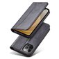 Telefoni kaaned Magnet Fancy Case Case for iPhone 12 Pro Max Pouch Wallet Card Holder (Black) цена и информация | Telefoni kaaned, ümbrised | kaup24.ee