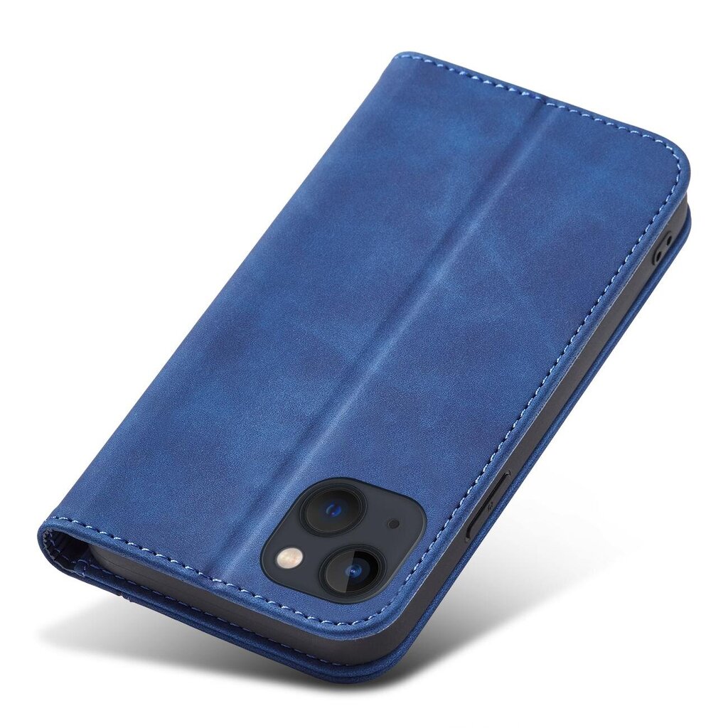 Telefoni kaaned Magnet Fancy Case for iPhone 13 mini cover card wallet card stand blue (Niebieski) цена и информация | Telefoni kaaned, ümbrised | kaup24.ee