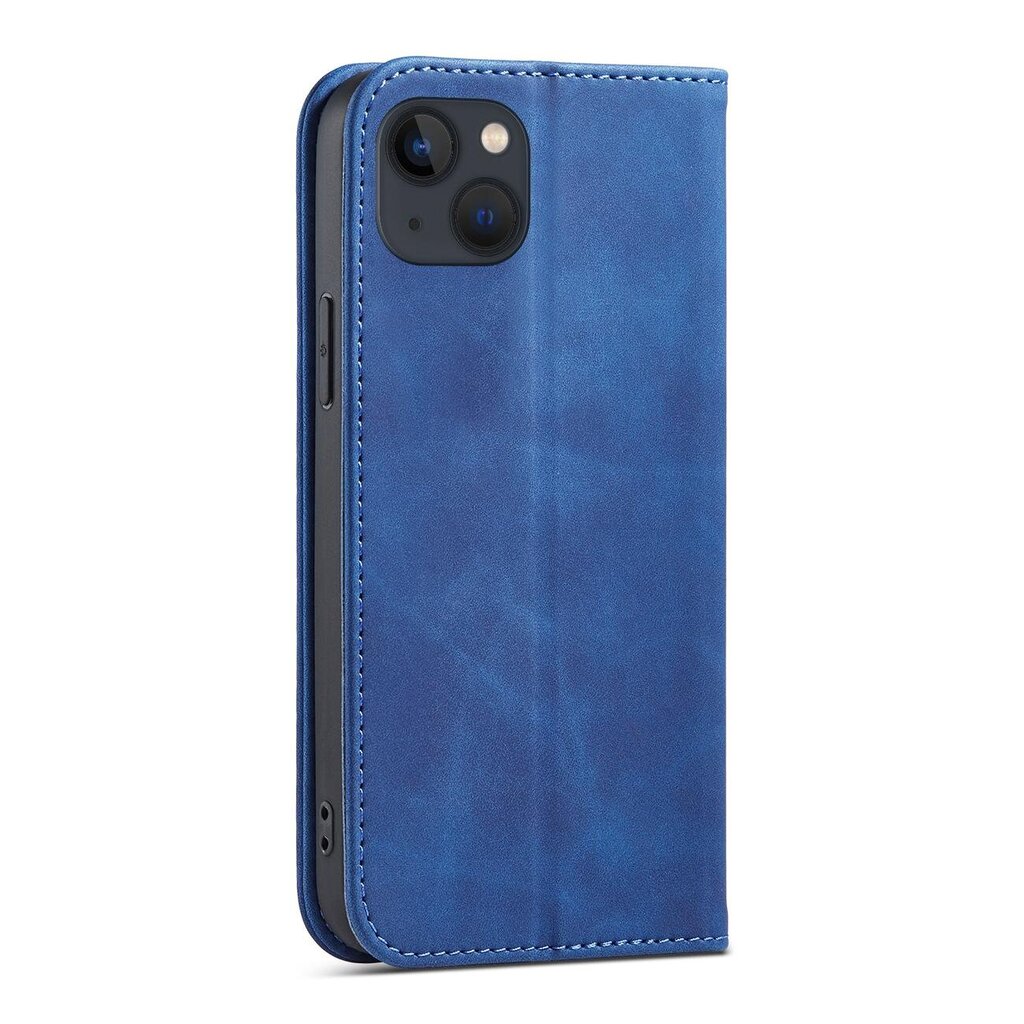 Telefoni kaaned Magnet Fancy Case for iPhone 13 mini cover card wallet card stand blue (Niebieski) цена и информация | Telefoni kaaned, ümbrised | kaup24.ee