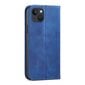 Telefoni kaaned Magnet Fancy Case for iPhone 13 mini cover card wallet card stand blue (Niebieski) цена и информация | Telefoni kaaned, ümbrised | kaup24.ee