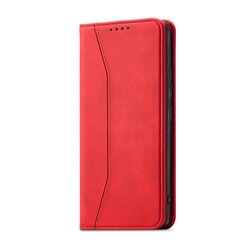 Telefoni kaaned Magnet Fancy Case Case for Samsung Galaxy S22 + (S22 Plus) Pouch Wallet Card Holder (Red) hind ja info | Telefoni kaaned, ümbrised | kaup24.ee