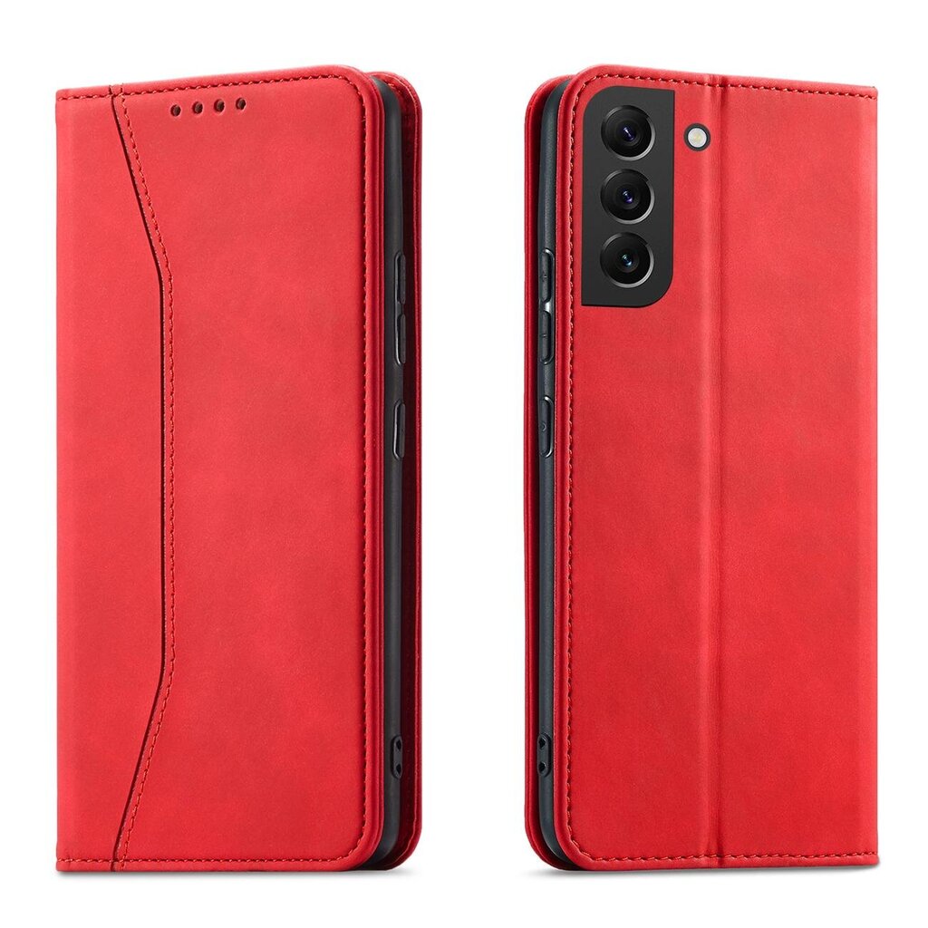 Telefoni kaaned Magnet Fancy Case Case for Samsung Galaxy S22 + (S22 Plus) Pouch Wallet Card Holder (Red) hind ja info | Telefoni kaaned, ümbrised | kaup24.ee