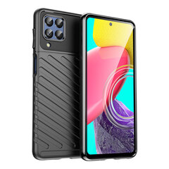 Telefoniümbris Thunder Case flexible armored cover for Samsung Galaxy M53 5G black цена и информация | Чехлы для телефонов | kaup24.ee