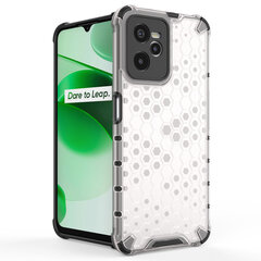 Telefoniümbris Honeycomb case armored cover with a gel frame Realme C35 (Transparent) цена и информация | Чехлы для телефонов | kaup24.ee