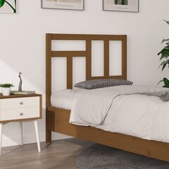 Изголовье кровати, 95,5x4x100 см, коричневое цена и информация | Кровати | kaup24.ee