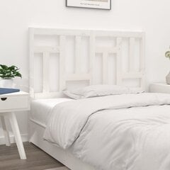 Изголовье кровати, 140,5x4x100 см, белое  цена и информация | Кровати | kaup24.ee