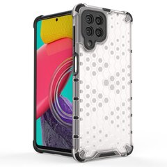 Telefoniümbris Honeycomb case armored cover with a gel frame for Samsung Galaxy M53 5G (Transparent) hind ja info | Telefoni kaaned, ümbrised | kaup24.ee