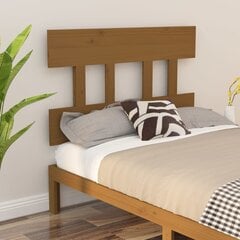 Изголовье кровати, 78,5x3x81 см, коричневое цена и информация | Кровати | kaup24.ee