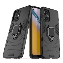 Telefoniümbris Ring Armor tough hybrid case cover + magnetic holder for OnePlus Nord N20 5G black hind ja info | Telefoni kaaned, ümbrised | kaup24.ee