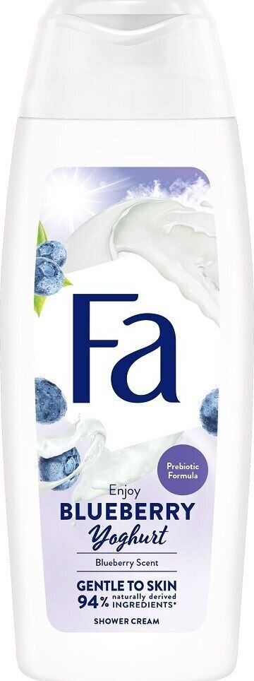 Kreemjas dušigeel Fa Fa Blueberry Yoghurt, 250ml hind ja info | Dušigeelid, õlid | kaup24.ee