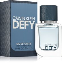 Tualettvesi Calvin Klein Defy EDT meestele 30 ml цена и информация | Мужские духи | kaup24.ee