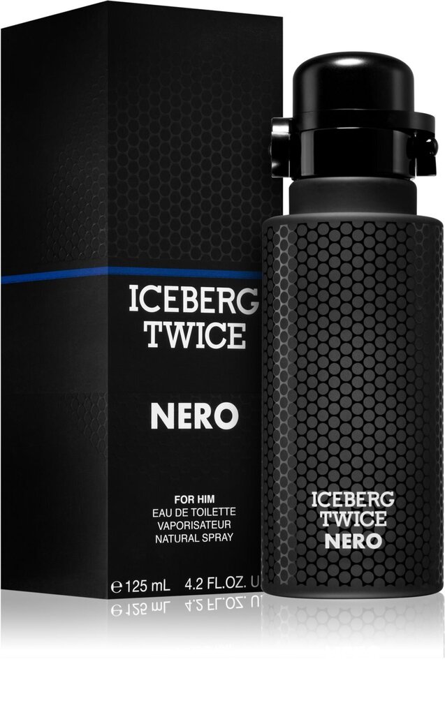 Tualettvesi Iceberg Twice Nero EDT meestele 125 ml hind ja info | Meeste parfüümid | kaup24.ee