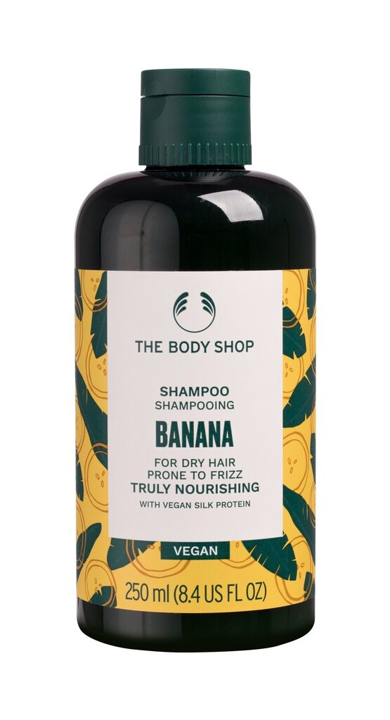 Šampoon The Body Shop Shampooing Nourrissant Banane, 250 ml цена и информация | Šampoonid | kaup24.ee