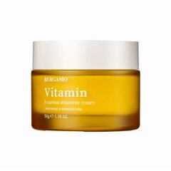 Toitev näokreem bergamo Vitamin Essential Intensive Cream, 50g цена и информация | Кремы для лица | kaup24.ee