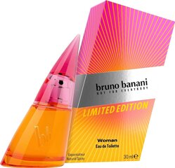 Tualettvesi Bruno Banani Woman Limited Edition EDT naistele, 30ml hind ja info | Naiste parfüümid | kaup24.ee