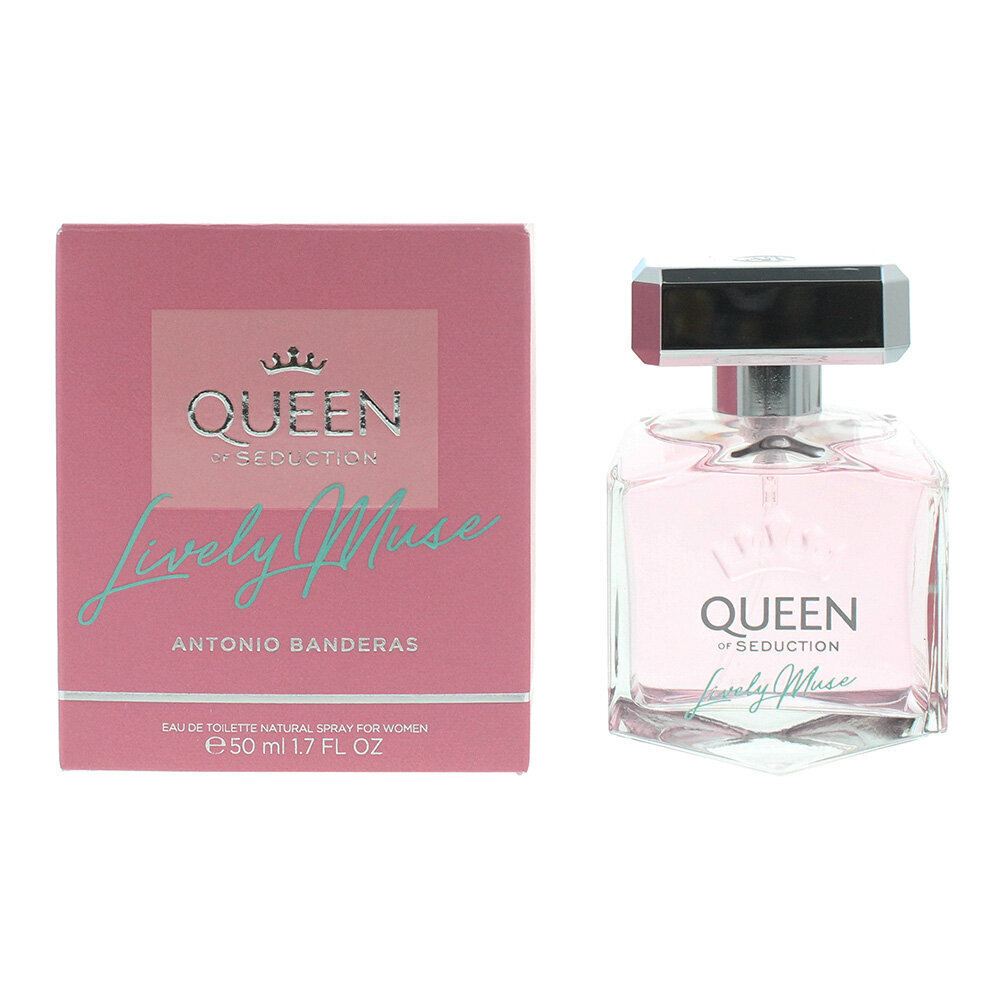 Tualettvesi Antonio banderas queen of seduction lively muse EDT naistele, 50ml hind ja info | Naiste parfüümid | kaup24.ee