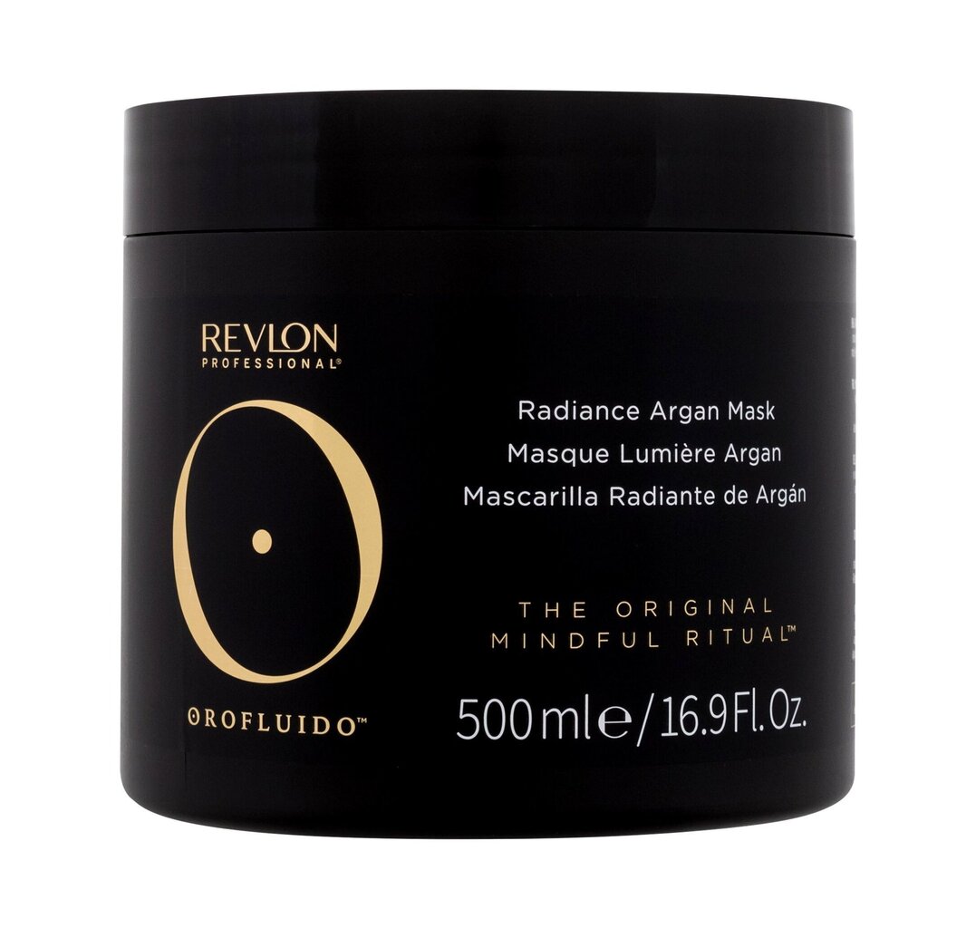 Juuksemask Restorative Hair Mask Revlon Orofluido, 500 ml hind ja info | Maskid, õlid, seerumid | kaup24.ee