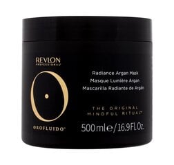 Juuksemask Restorative Hair Mask Revlon Orofluido, 500 ml hind ja info | Maskid, õlid, seerumid | kaup24.ee