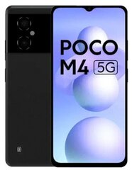 Poco M4 5G 4/64GB MZB0BEXEU Power Black цена и информация | Мобильные телефоны | kaup24.ee