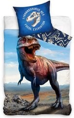 Carbotex voodipesukomplekt Tyrannosaurus, 160x200, 2 osa цена и информация | Постельное белье | kaup24.ee