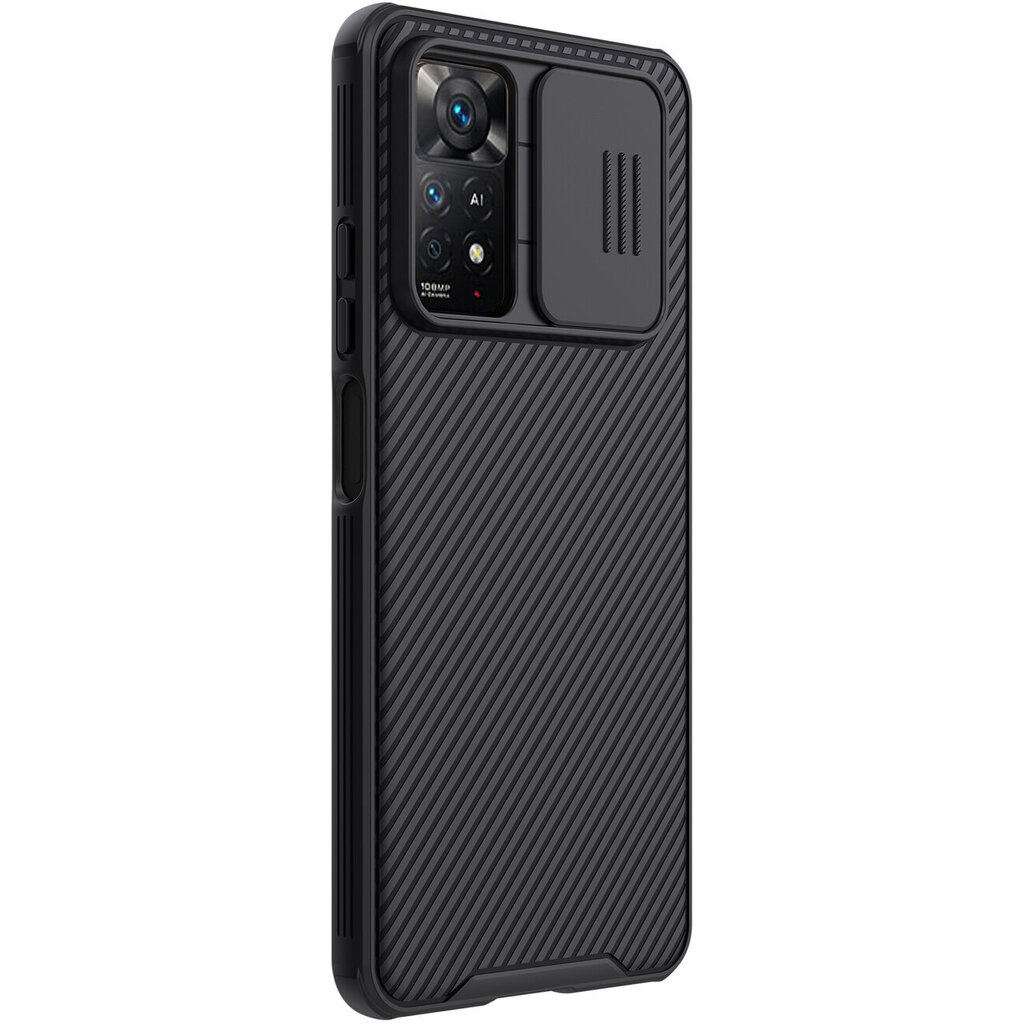 Telefoniümbris Nillkin CamShield Case Pouch Cover Camera Protector Camera Xiaomi Redmi Note 11 Pro / Note 11 Pro 5G / Note 11E Pro Black цена и информация | Telefoni kaaned, ümbrised | kaup24.ee