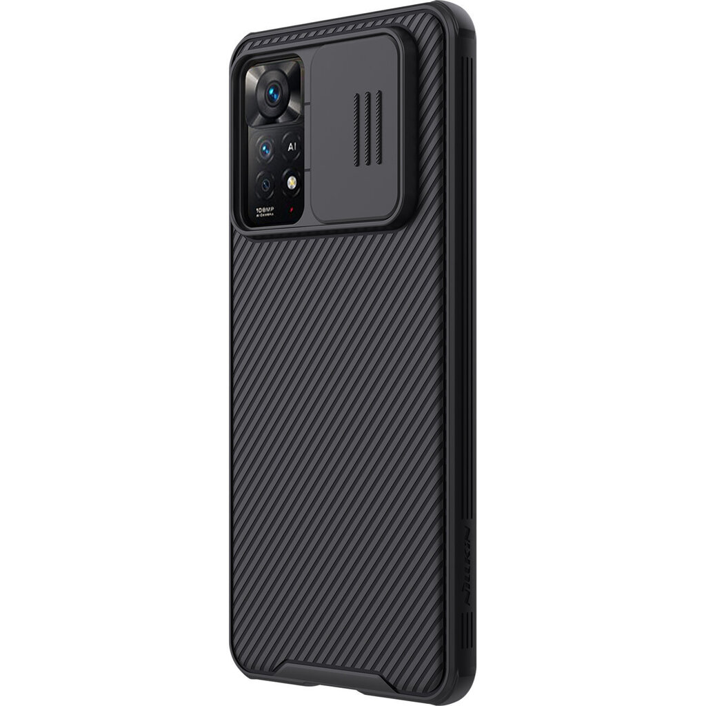 Telefoniümbris Nillkin CamShield Case Pouch Cover Camera Protector Camera Xiaomi Redmi Note 11 Pro / Note 11 Pro 5G / Note 11E Pro Black hind ja info | Telefoni kaaned, ümbrised | kaup24.ee