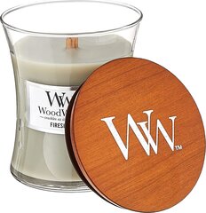 WoodWick ароматическая свеча Fireside, 85 г цена и информация | Подсвечники, свечи | kaup24.ee