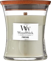 WoodWick ароматическая свеча Fireside, 85 г цена и информация | Подсвечники, свечи | kaup24.ee