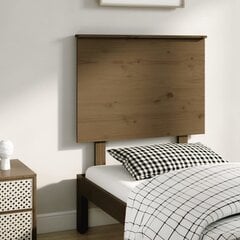 Изголовье кровати, 79x6x82,5 см, коричневое цена и информация | Кровати | kaup24.ee