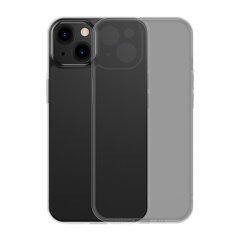 Telefoniümbris Baseus Frosted Glass Case Cover for iPhone 13 Hard Cover with Gel Frame (ARWS000901) (Black) hind ja info | Telefoni kaaned, ümbrised | kaup24.ee