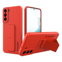 Telefoniümbris Wozinsky Kickstand Case silicone stand cover for Samsung Galaxy S22 + (Red) hind ja info | Telefoni kaaned, ümbrised | kaup24.ee