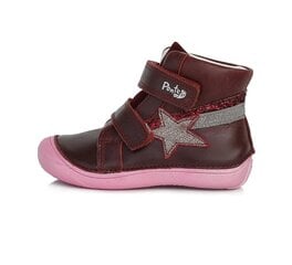 Детские кожаные ботинки для девочек Ponte20.DA03-1-428.Raspberry. цена и информация | Ботинки детские | kaup24.ee