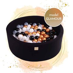 MeowBaby® Model Glamour Dry Ball Pool 250 tk ümmargune pallimeri hind ja info | Imikute mänguasjad | kaup24.ee