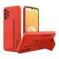 Telefoniümbris Wozinsky Kickstand Case Silicone Stand Cover for Samsung Galaxy A13 5G (Red) цена и информация | Telefoni kaaned, ümbrised | kaup24.ee