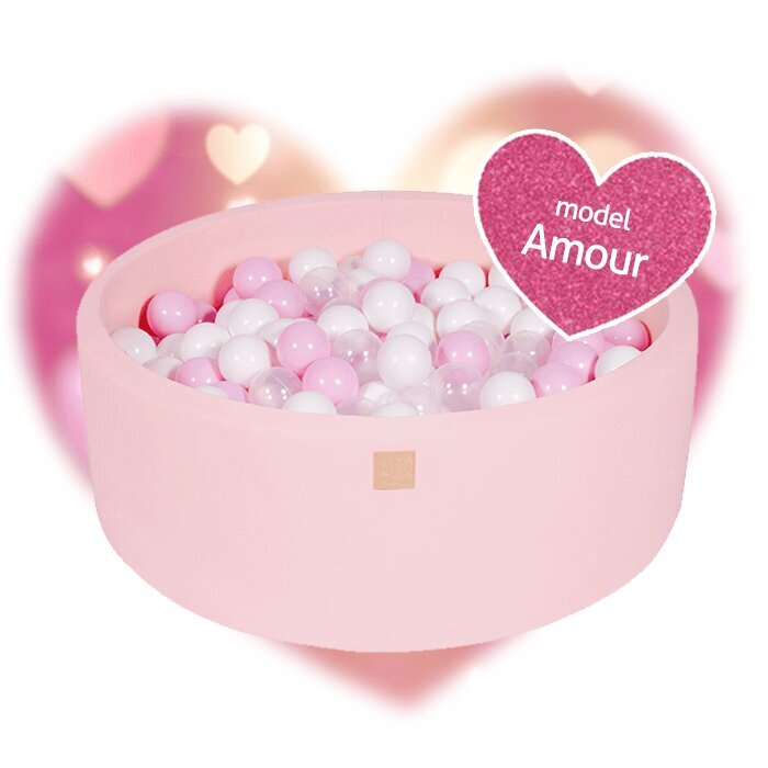 MeowBaby® Model Amour Dry Ball Pool 250 tk ümmargune pallimeri. цена и информация | Imikute mänguasjad | kaup24.ee