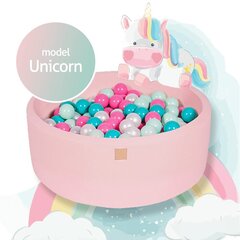 MeowBaby® Model Unicorn Dry Ball Pool 250 tk pallimeri hind ja info | Imikute mänguasjad | kaup24.ee