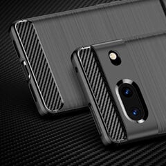 Telefoniümbris Carbon Case flexible cover for Google Pixel 7 black hind ja info | Telefoni kaaned, ümbrised | kaup24.ee